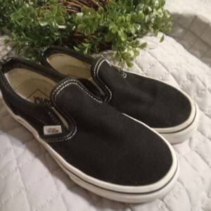 Vans Slip-on shoes Kids Size 1 black
